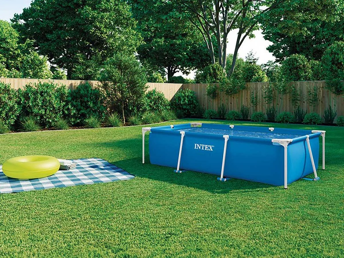 Piscina rectangular Small Frame Intex familiar 28271 2282L 65x260x160 cm