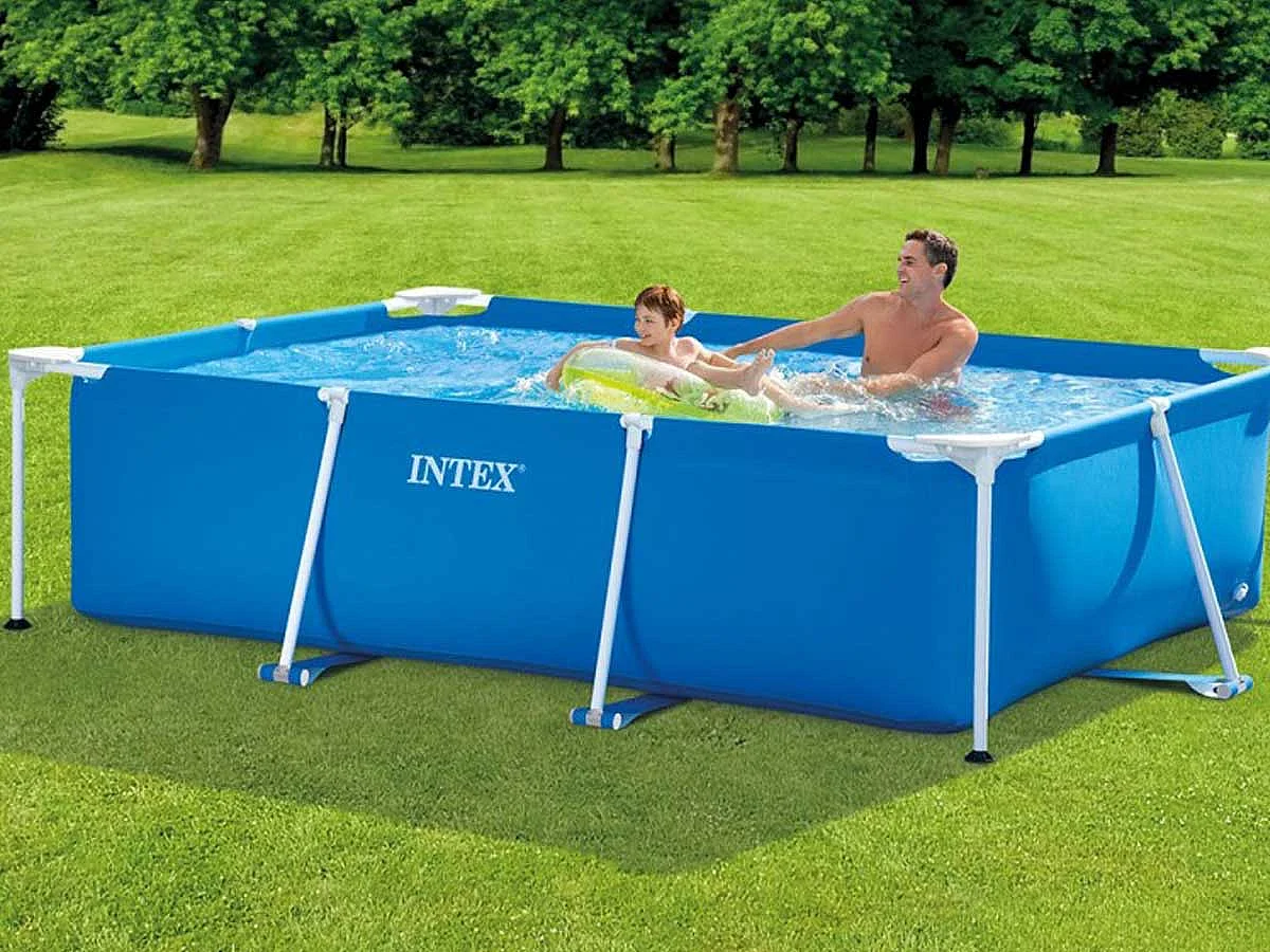 Piscina rectangular Small Frame Intex familiar 28271 2282L 65x260x160 cm
