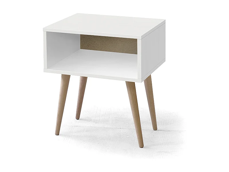 Mesita 1H - 50X43X35 Blanco