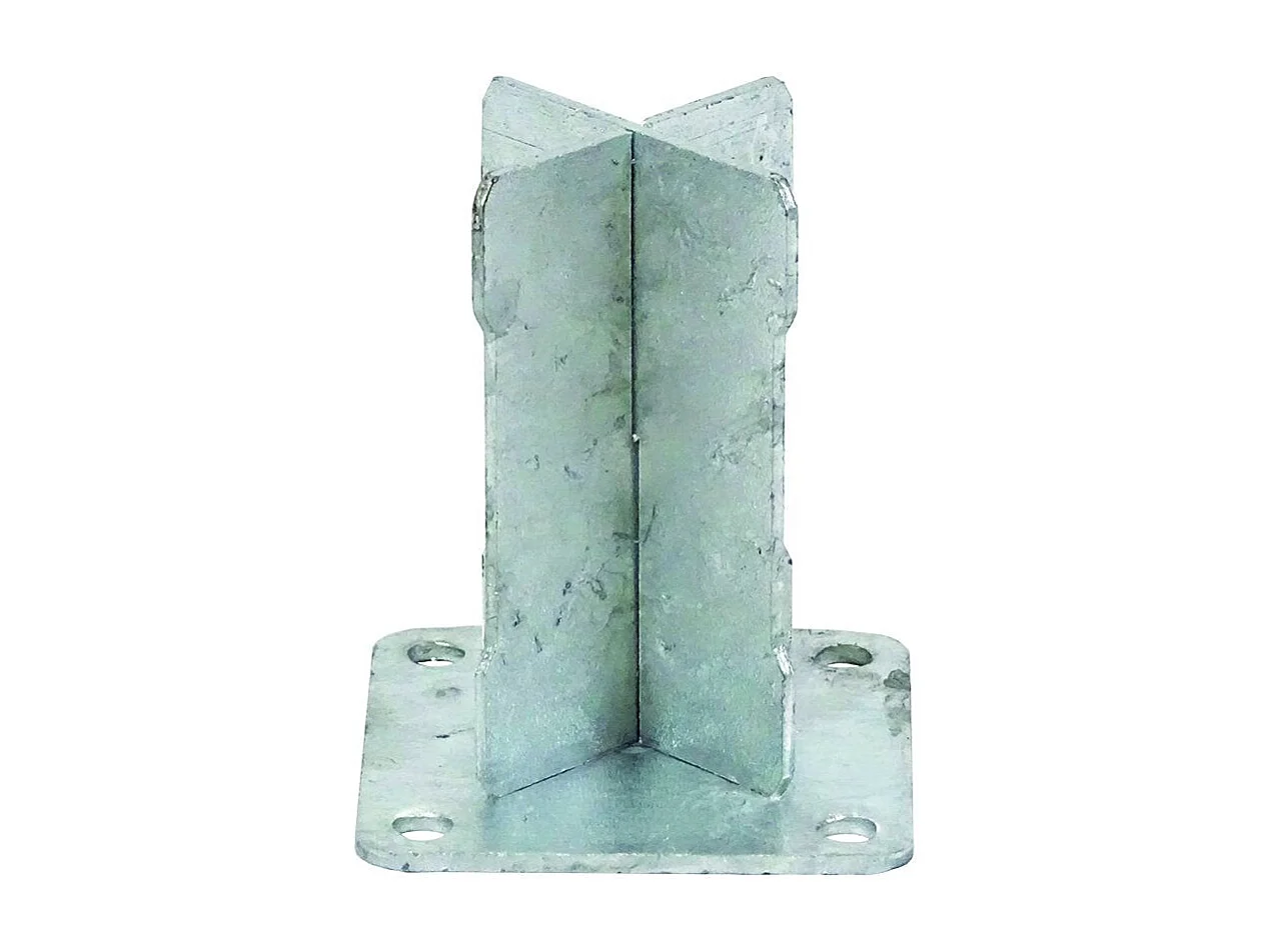 Anclaje suelo para celosia basfix floor 10x10x12.5 cm nortene 10X10X12.5 CM