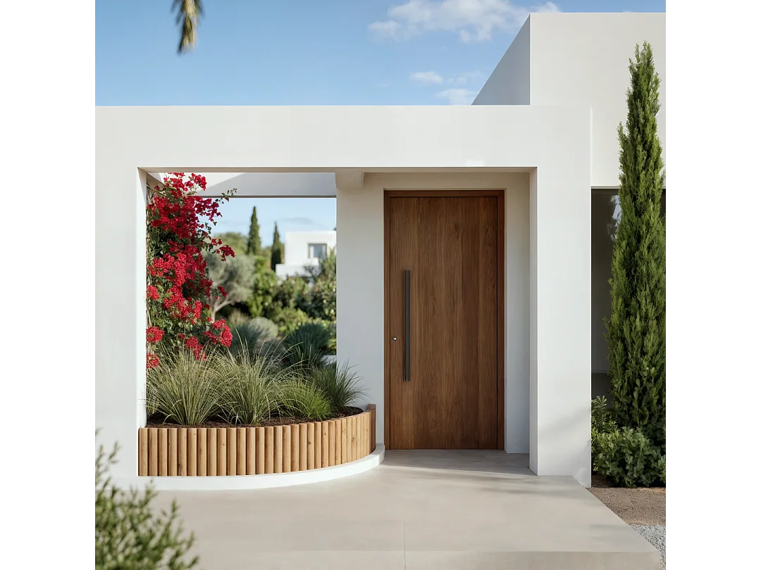 Bordo de madera talos roll nortene 20X200X5 CM