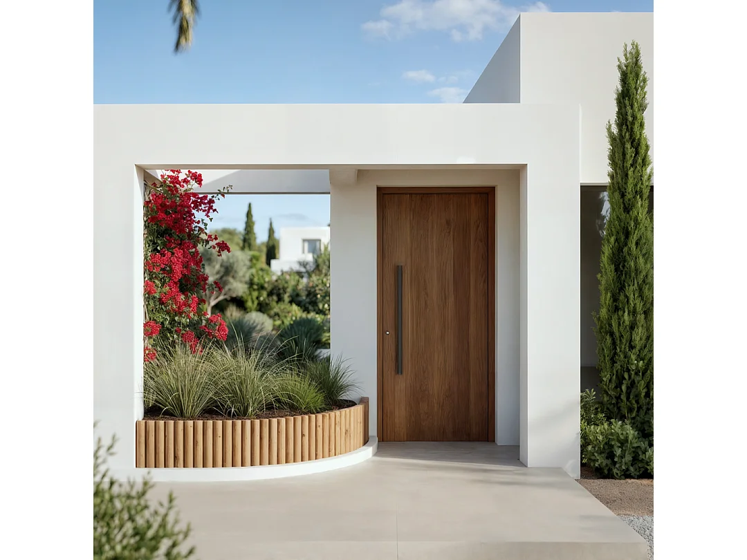 Bordo de madera talos roll nortene 30X150X5 CM