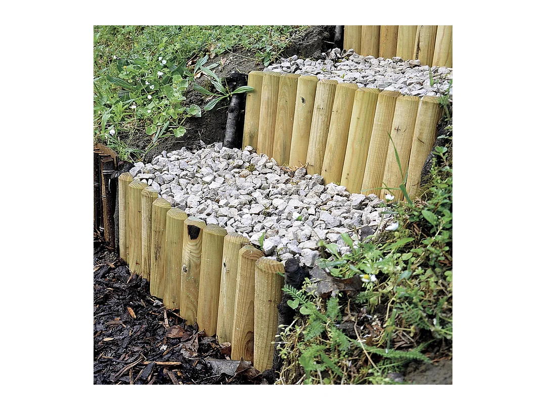 BORDO DE MADERA TALOS ROLL NORTENE 20X150X5 CM