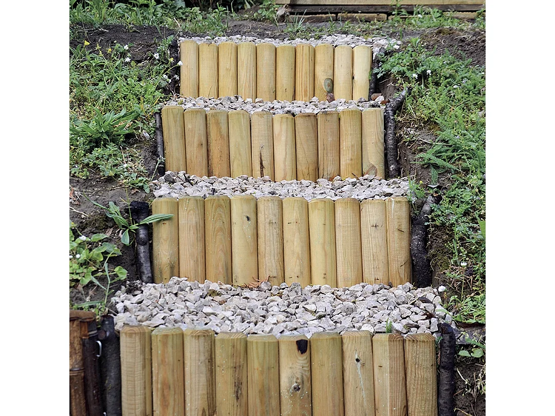 BORDO DE MADERA TALOS ROLL NORTENE 20X150X5 CM