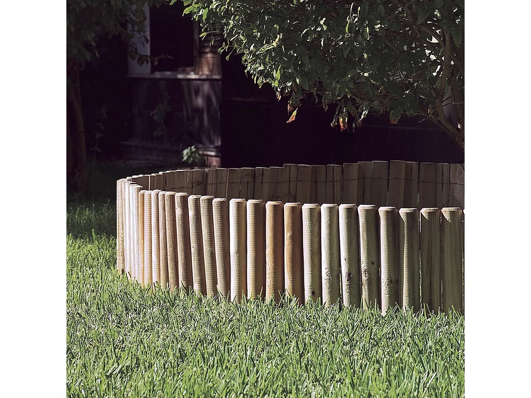 Bordo de madera talos roll nortene 20X150X5 CM