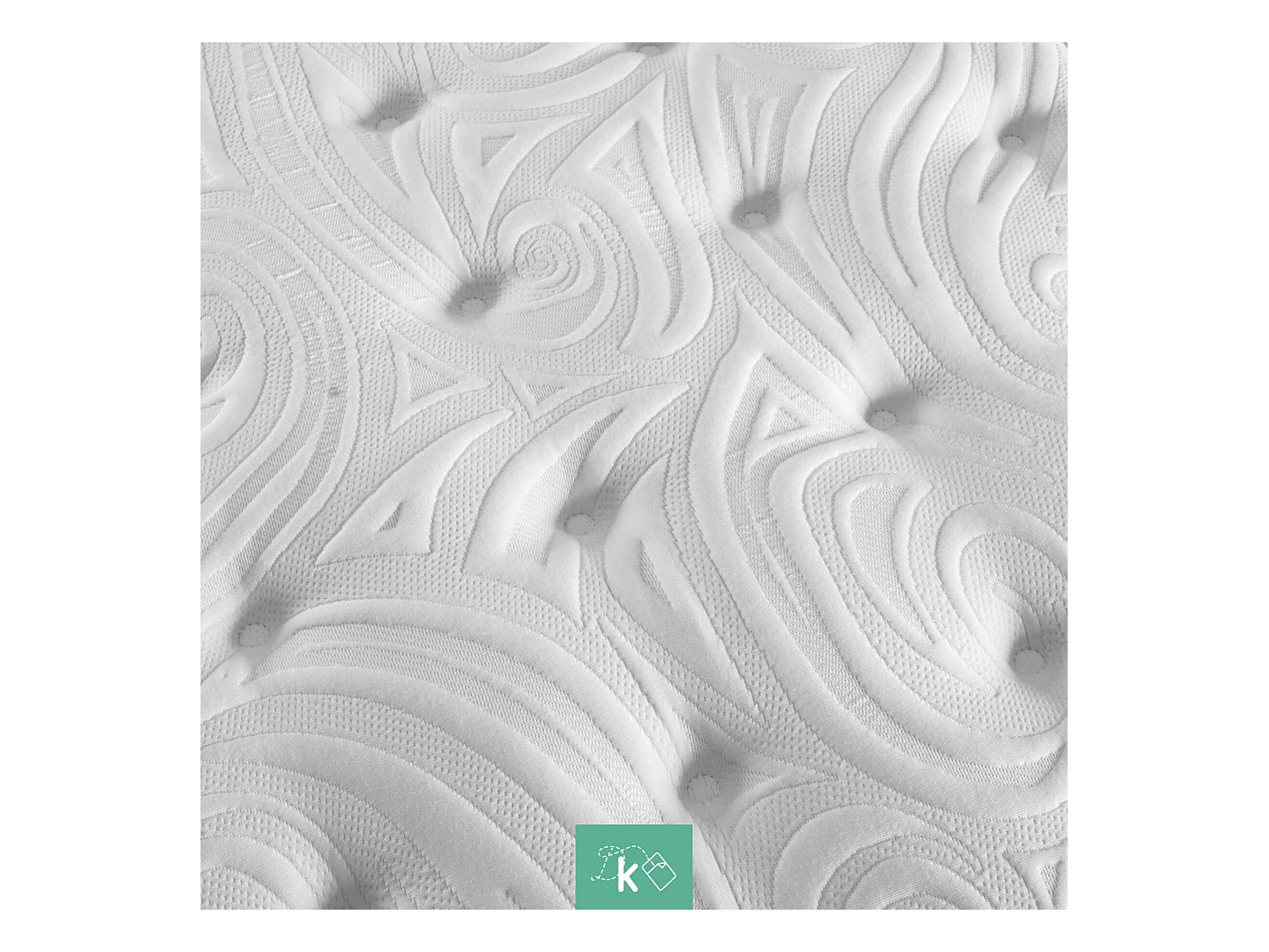 Colchón 160 x 200 cm Viscoelástico Reforzado Gran Adaptabilidad Altura +/- 30 cm