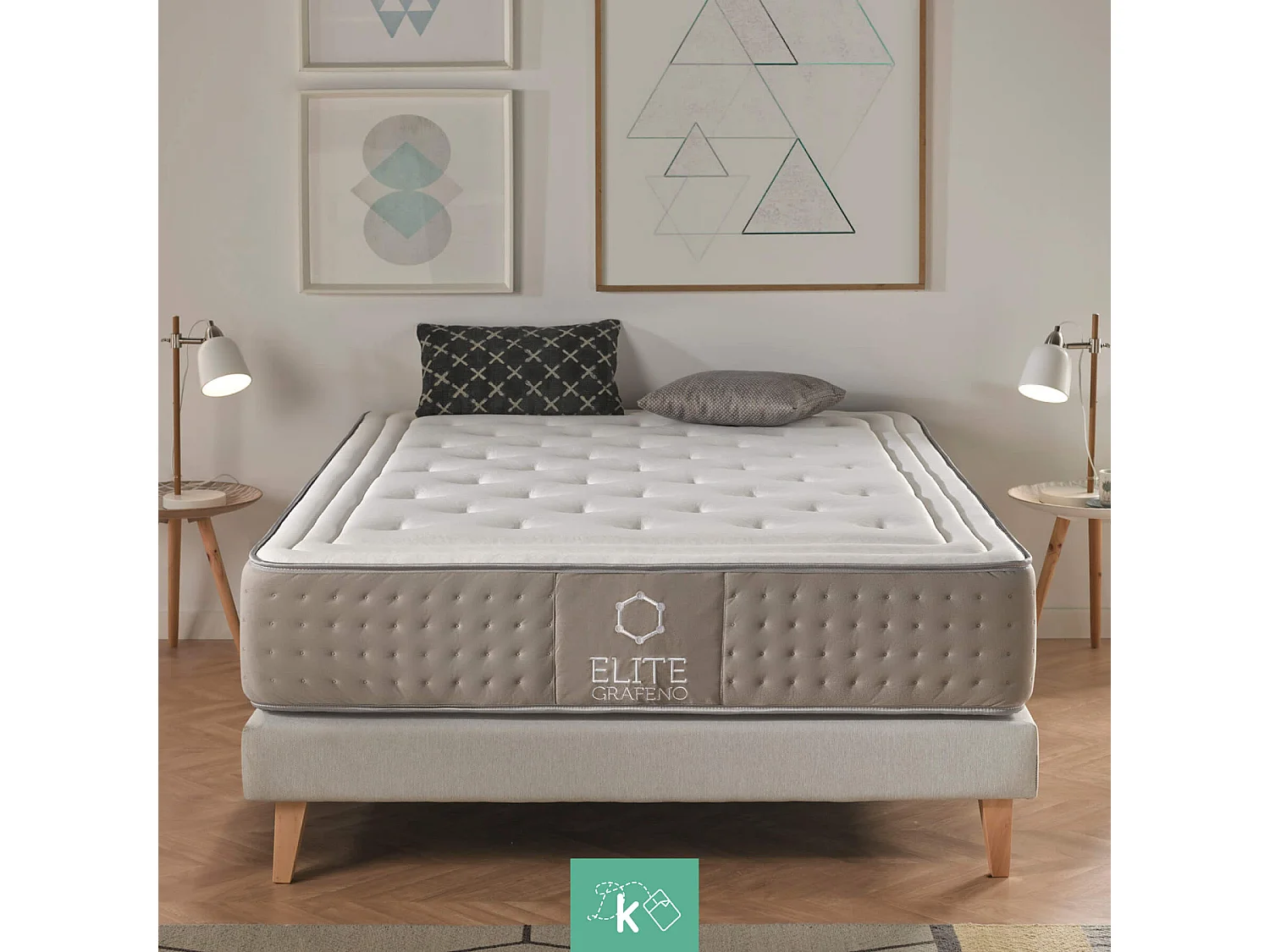 Topper Espuma Viscoelástica Sin Funda 105 x 190 cm 2 cm Grosor