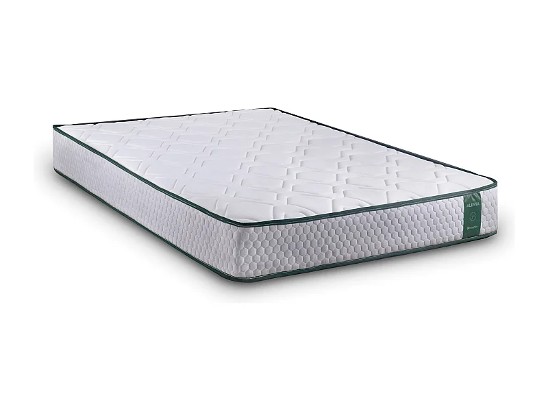 Colchón Alesta 140 x 190 cm, Colchón Viscoelástico Reversible, Alta Transpirabilidad, Firmeza Media, Alivio de Tensión Muscular y Lumbar