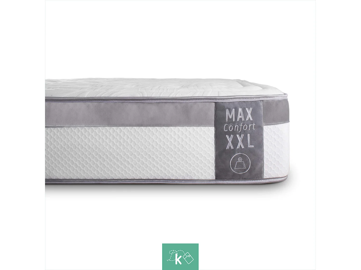 Colchón 90 x 200 cm Viscoelástico Reforzado Gran Adaptabilidad Altura +/- 30 cm