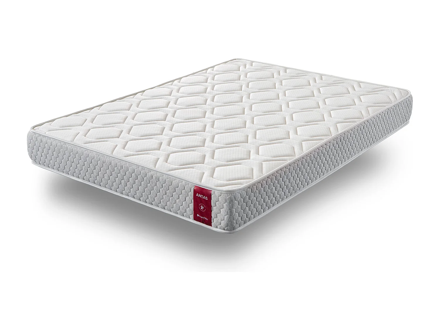 Colchón 180x200 cm Antas - Altura +/- 20 cm - Espuma viscoelástica de alta densidad - 100% Transpirable - Firmeza Media/Alta