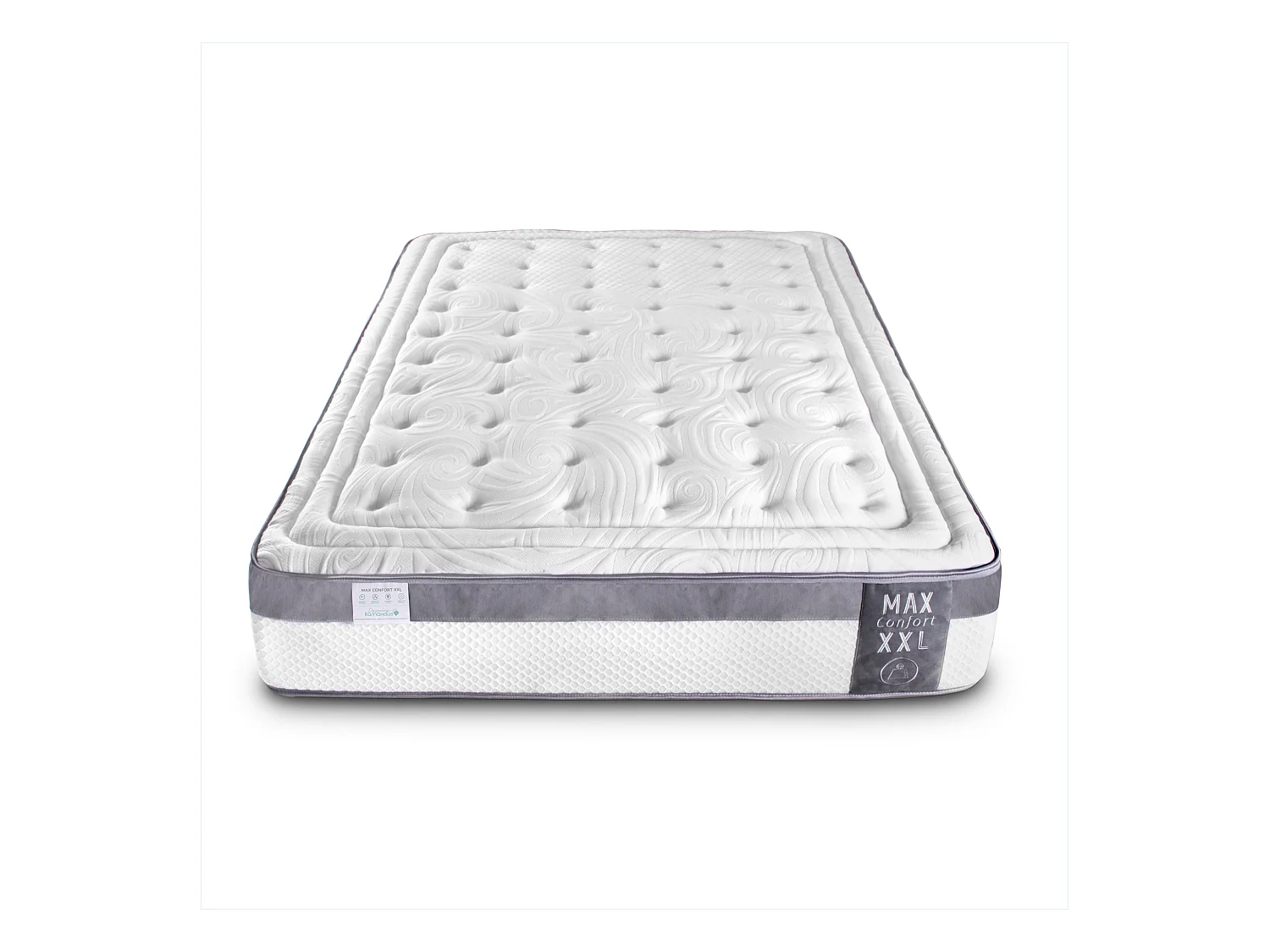 Colchón 80 x 190 cm Viscoelástico Reforzado Gran Adaptabilidad Altura +/- 30 cm