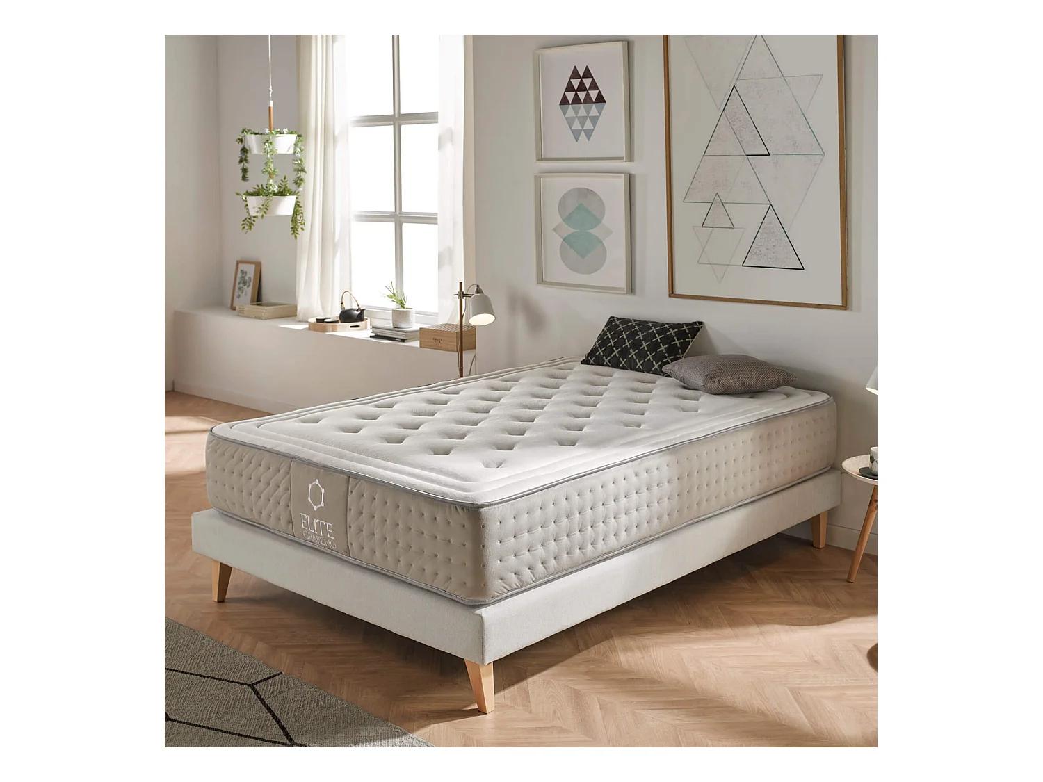 Colchón Viscoelástico 150 x 190 cm ViscoGrafeno Alta Gama Altura +/- 30 cm