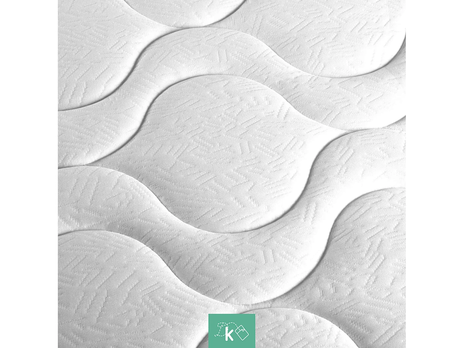 Colchón Viscoelástico Cama Nido 90 x 190 cm Reversible Altura +/- 16 cm