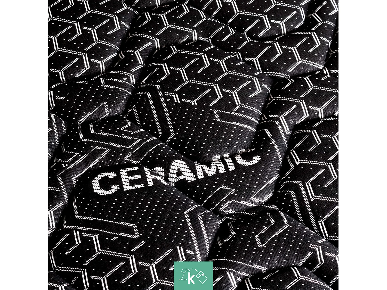 Colchón Viscoelástico 120 x 190 cm Tejido con Hilo Cerámico Altura +/- 25 cm