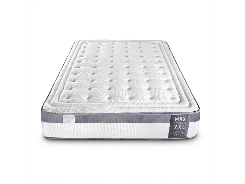 Colchón 80 x 200 cm Viscoelástico Reforzado Gran Adaptabilidad Altura +/- 30 cm