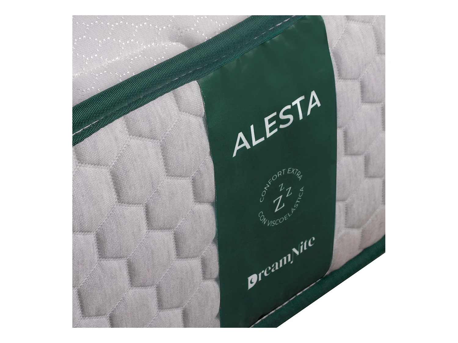 Colchón Alesta 120 x 190 cm, Colchón Viscoelástico Reversible, Alta Transpirabilidad, Firmeza Media, Alivio de Tensión Muscular y Lumbar