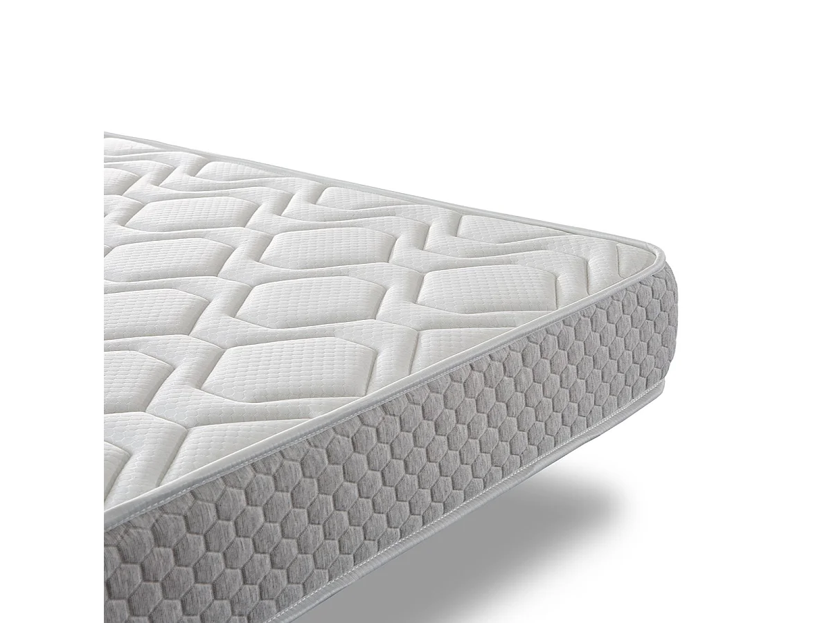 Colchón 135x190 cm Antas - Altura +/- 20 cm - Espuma viscoelástica de alta densidad - 100% Transpirable - Firmeza Media/Alta
