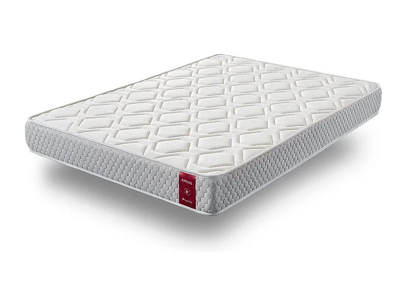 Colchón 90x200 cm Antas - Altura +/- 20 cm - Espuma viscoelástica de alta densidad - 100% Transpirable - Firmeza Media/Alta