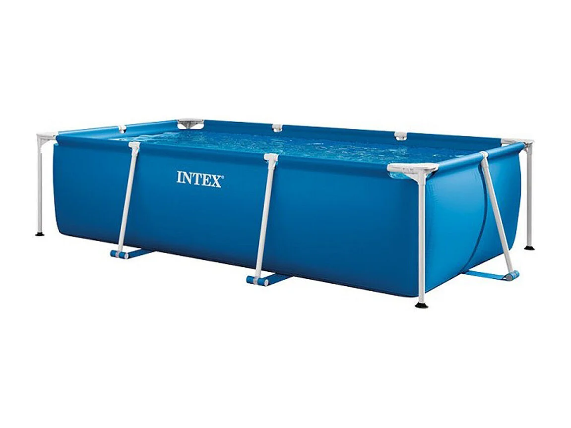 Piscina rectangular Small Frame Intex familiar 28272 3834L 300x200 cm