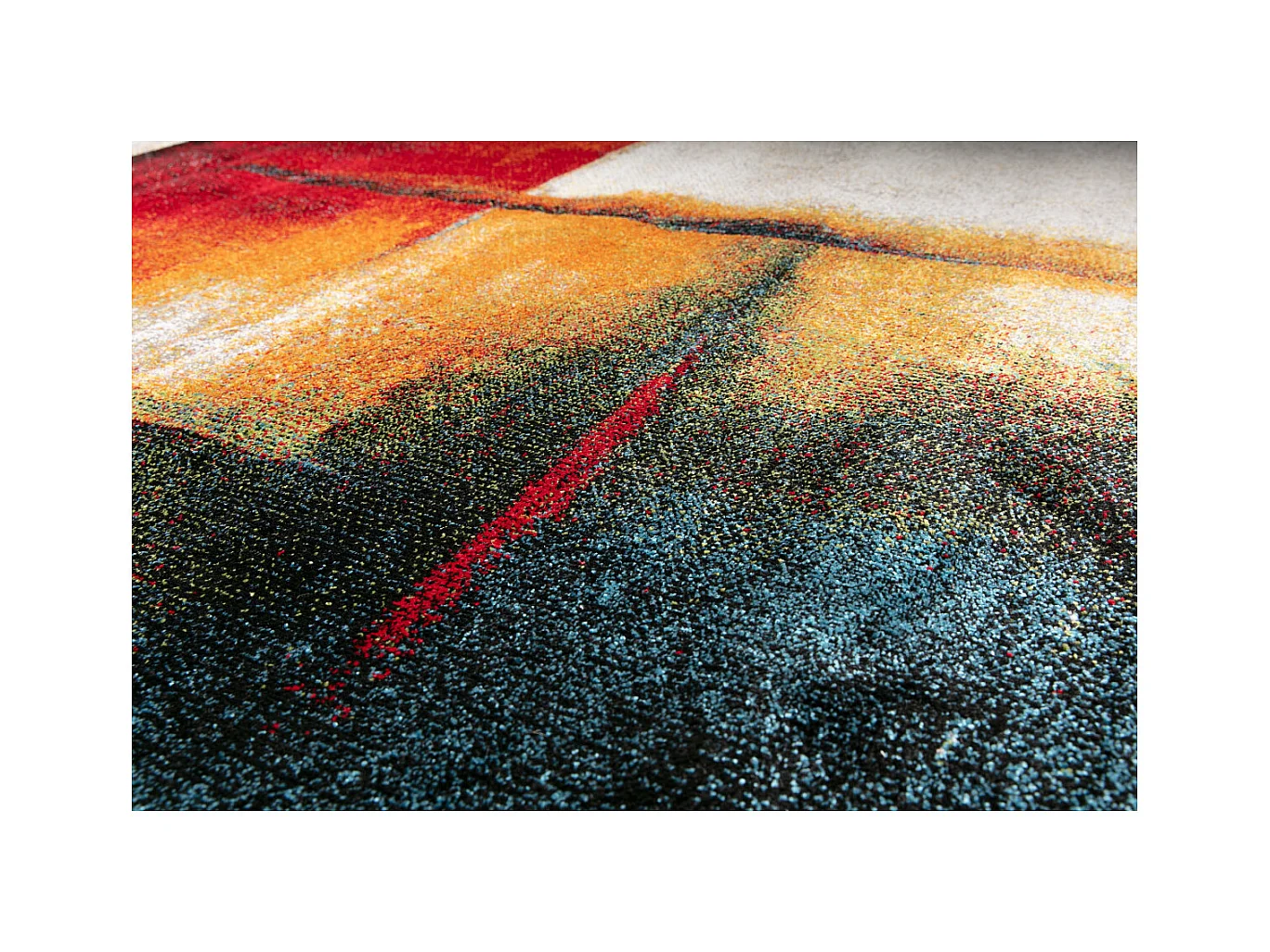 Alfombra multicolor 160 x 230 cm ABSTRAIT