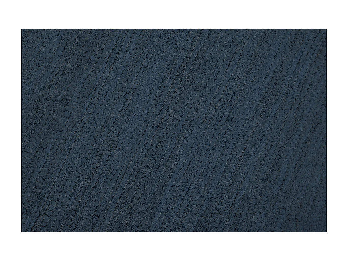 Alfombra de pasillo azul oscuro 60 x 200 cm AUBAGNE
