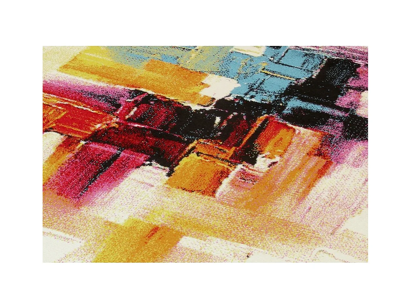 Tapis à motifs multicolore 160 x 230 cm GOUACHE