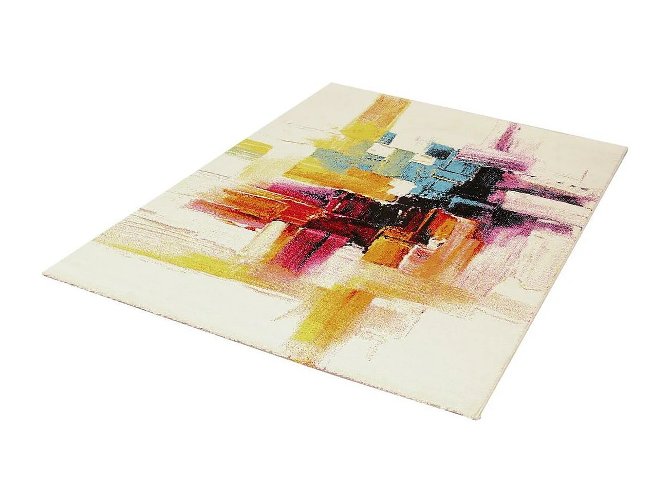 Alfombra con motivos multicolor 160 x 230 cm GOUACHE