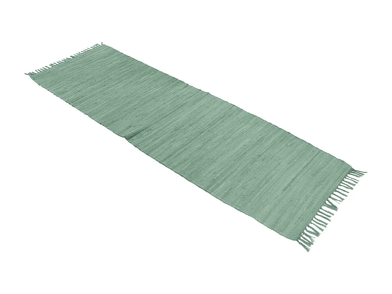 Tapis de couloir vert céladon 60 x 200 cm AUBAGNE