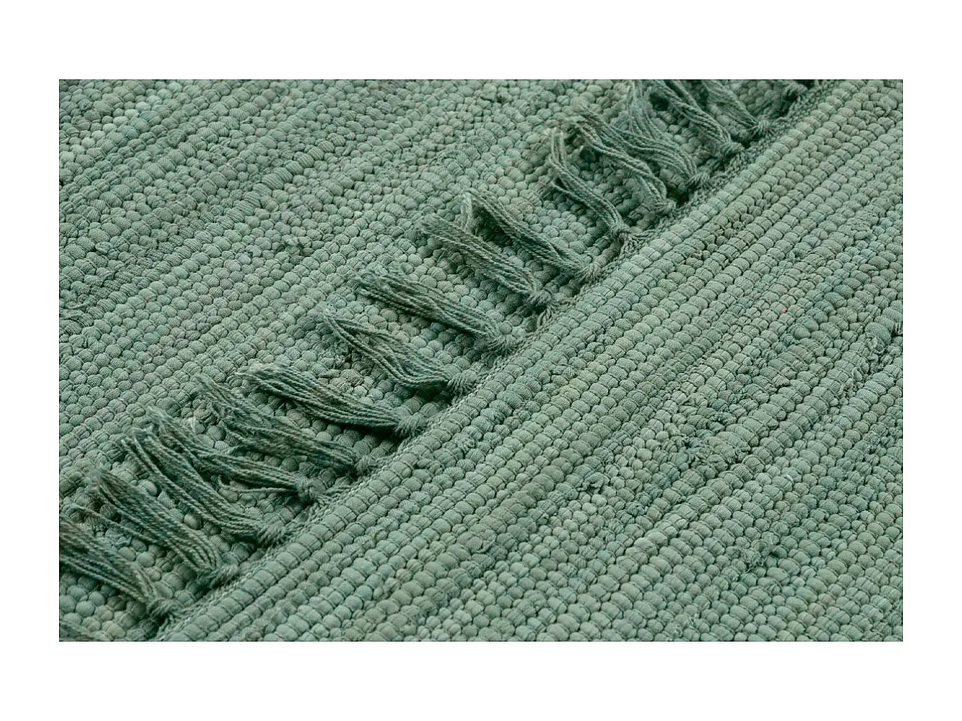 Tapis de couloir vert céladon 60 x 200 cm AUBAGNE