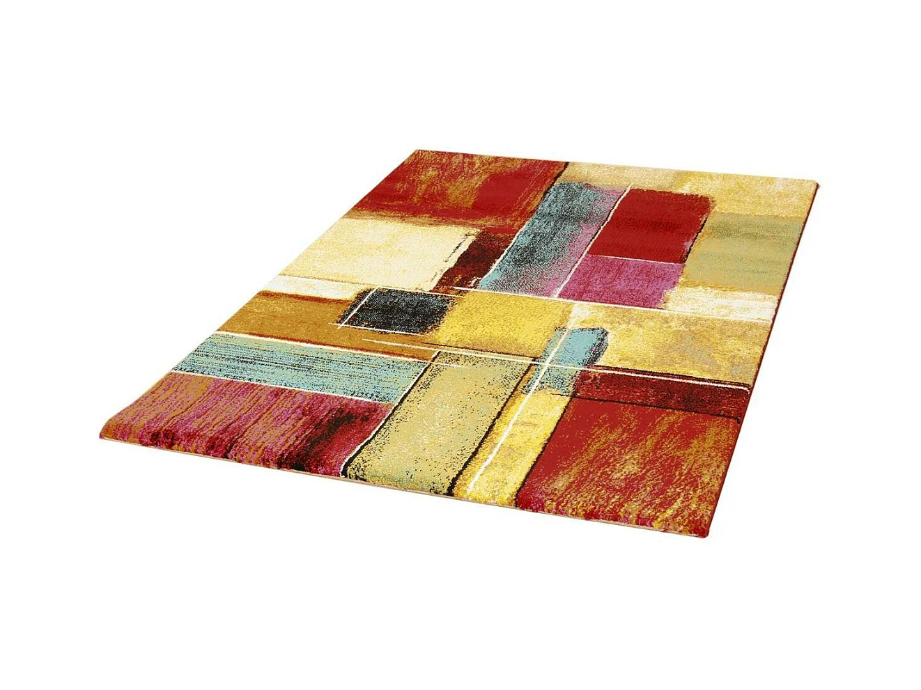 Alfombra multicolor 160 × 230 cm CANDY