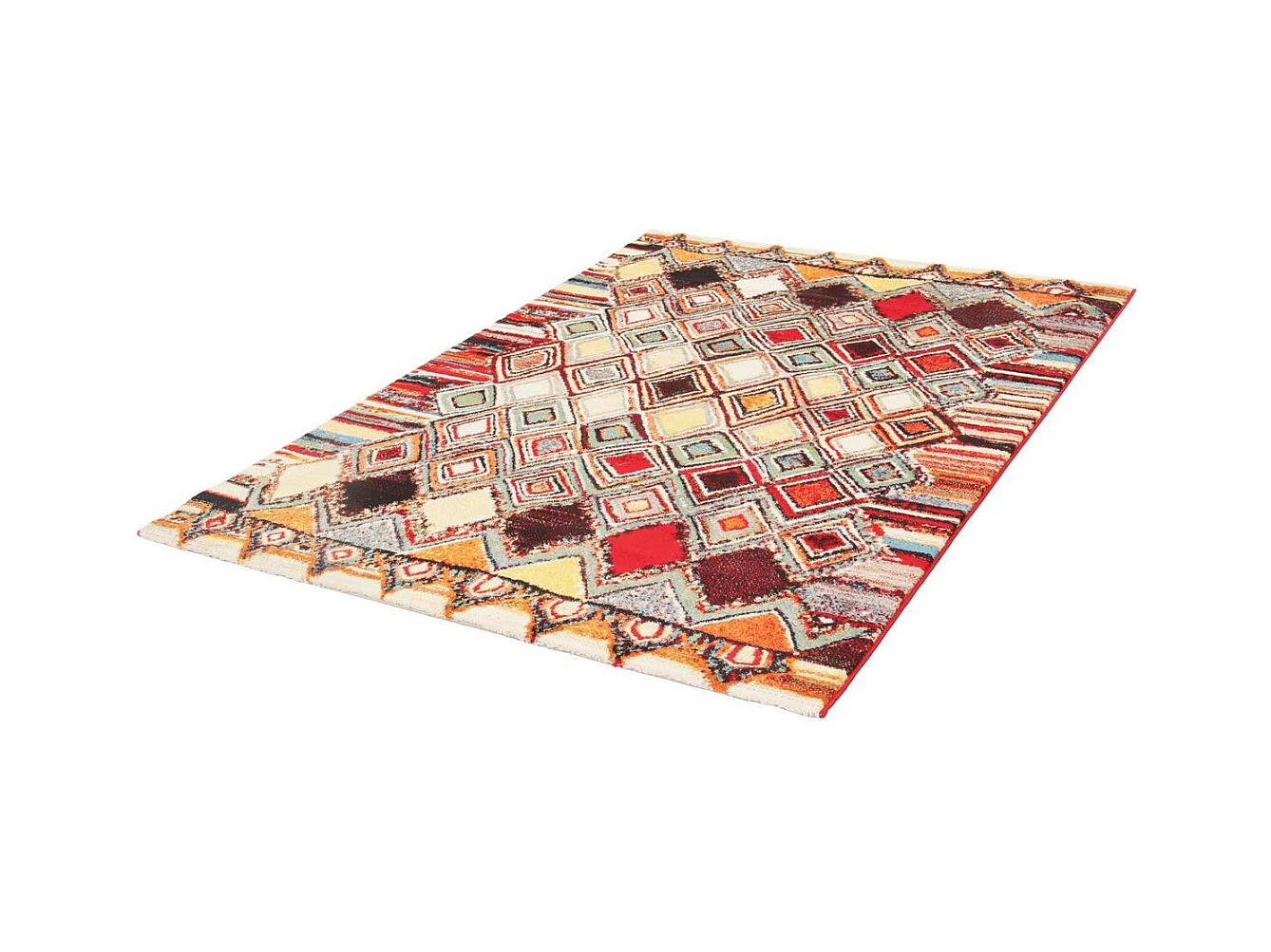 Tappeto a motivi multicolori 160 x 230 cm HOLI