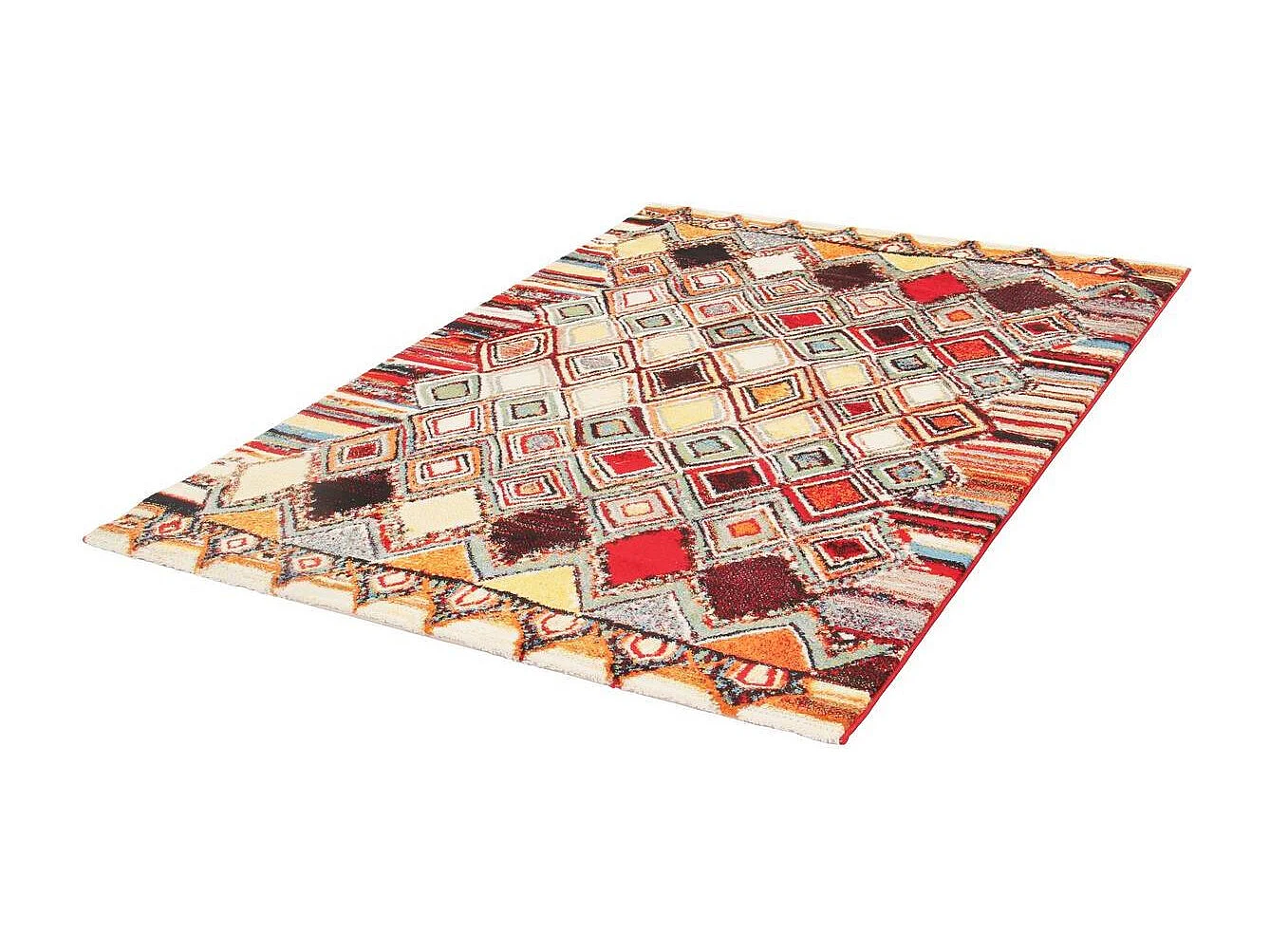 Tappeto a motivi multicolori 160 x 230 cm HOLI