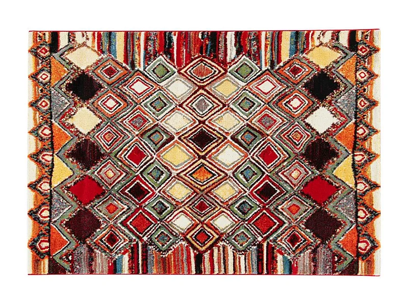 Alfombra motivos multicolor 160 x 230 cm HOLI