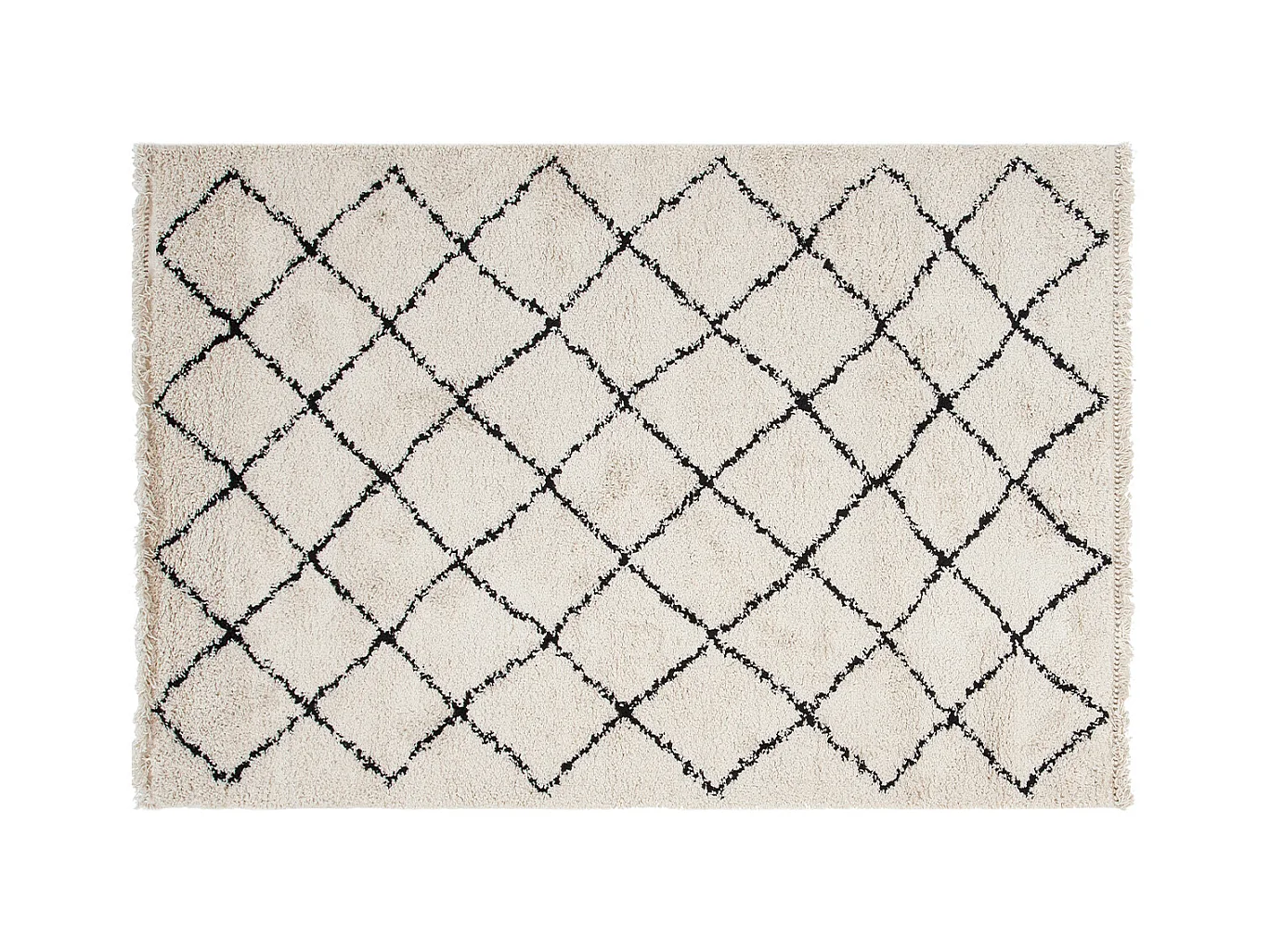 Tapis berbere écru 160 x 230 cm ZELIA