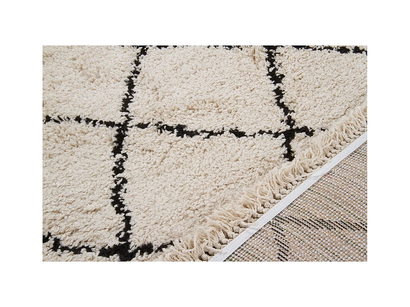 Tapis berbere écru 160 x 230 cm ZELIA