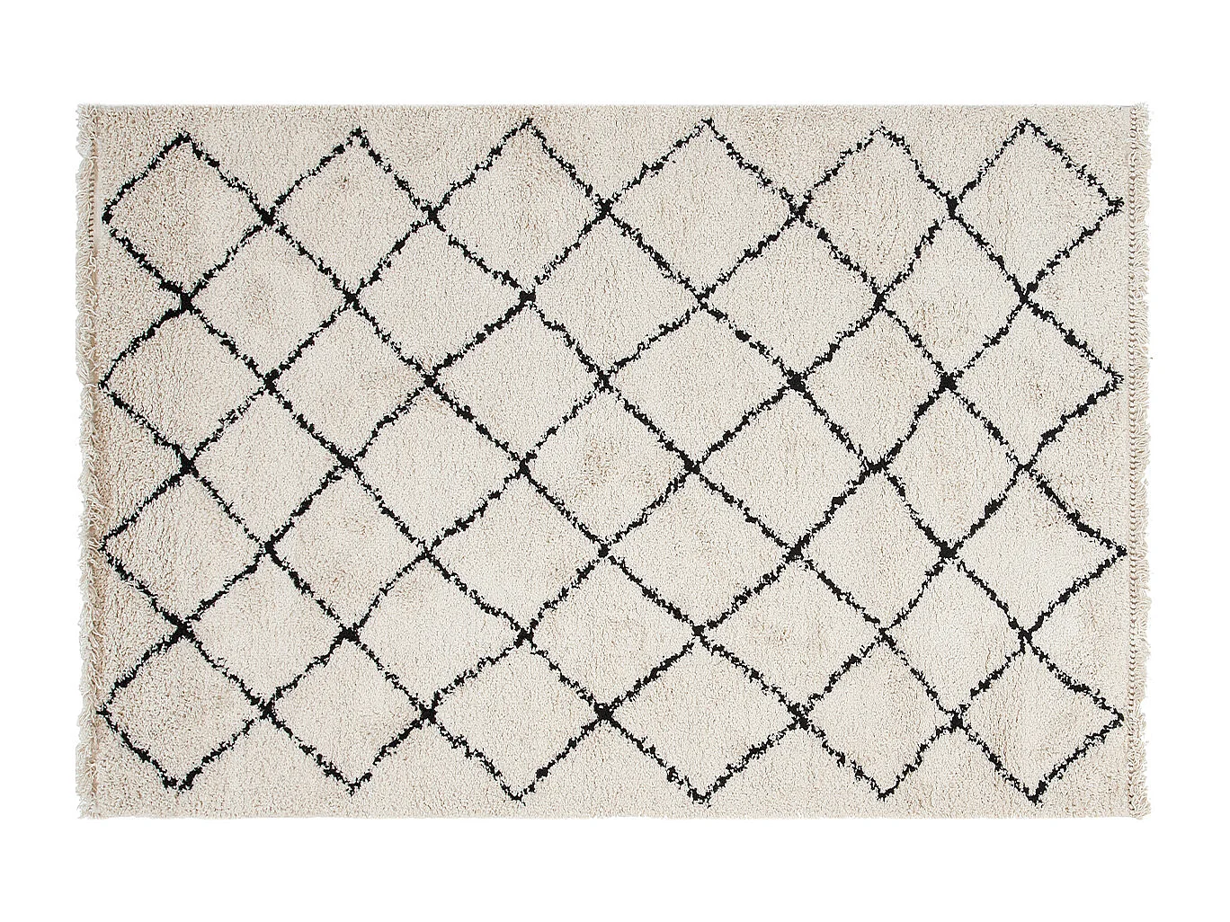 Tappeto berbero écru 160 x 230 cm ZELIA