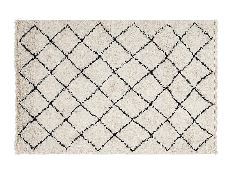 Tappeto berbero écru 160 x 230 cm ZELIA