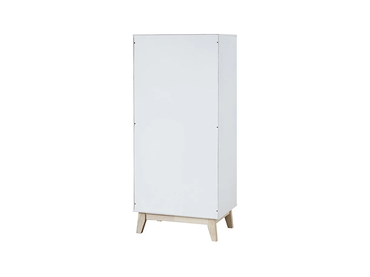 Mueble de almacenaje blanco 3 puertas LEENA