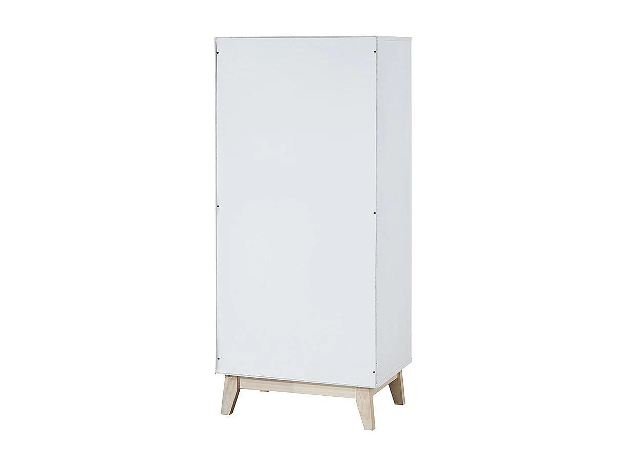 Mueble de almacenaje blanco 3 puertas LEENA