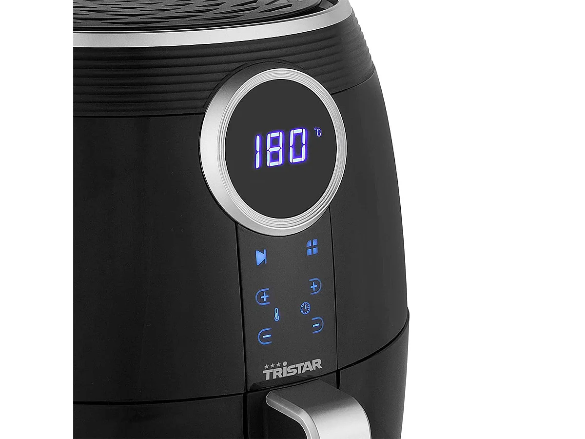 Freidora de aire Tristar FR-6956 Crispy Fryer 1500W 4,5L 8 modos 200ºC negro