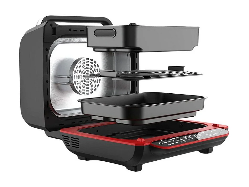 Freidora de aire Foodie Fryer Cloen 7L 8 funciones negro