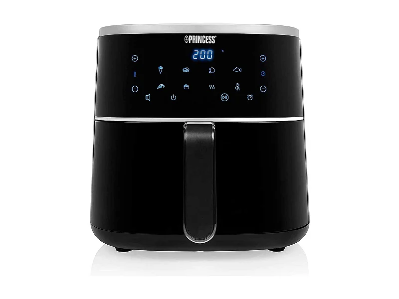Princess Airfryer Digital 182238 Heteluchtfriteuse 1350W 4L 8 programma's zwart