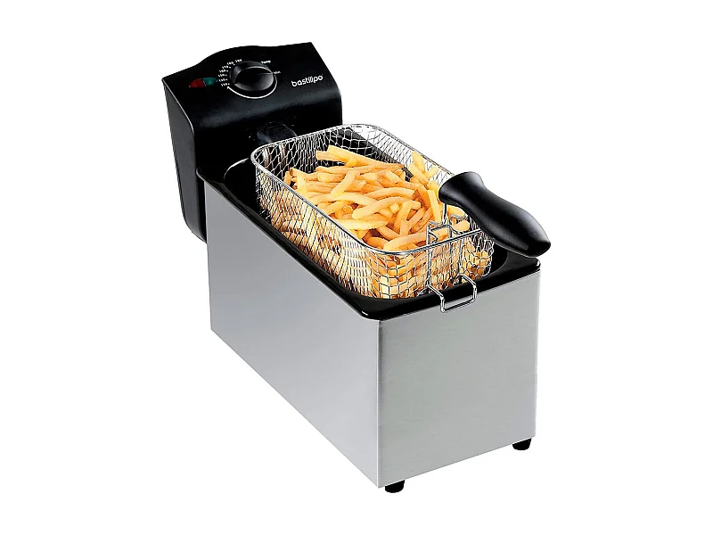 Freidora Bastilipo FE-2000 2000W 3L 190⁰C inox