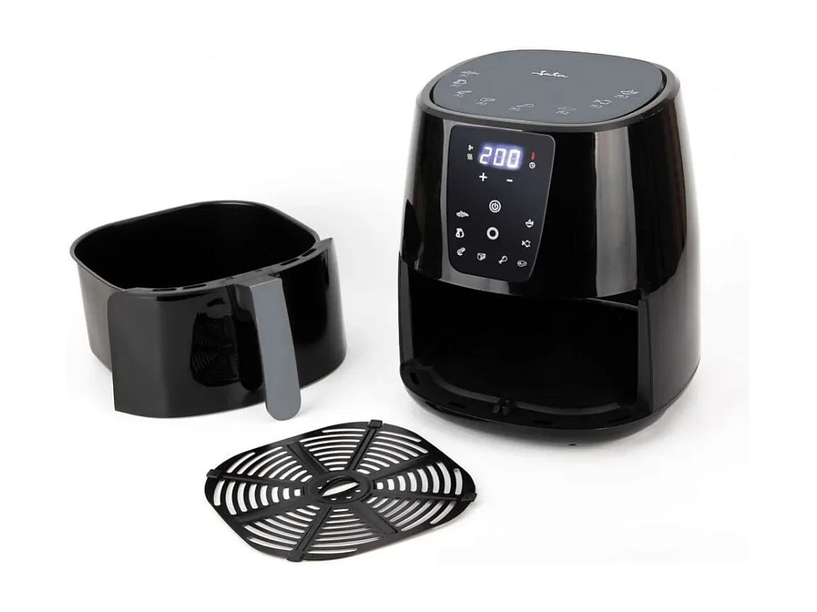 Freidora de aire Jata JEFR1225 1300W 5L 8 programas negro