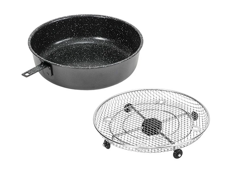 Set de 2 accesorios para Cecotec TurboCecofry 4D/TurboCecofry 4D Healthy negro/inox
