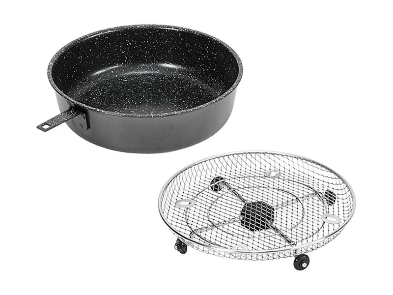 Set de 2 accesorios para Cecotec TurboCecofry 4D/TurboCecofry 4D Healthy negro/inox