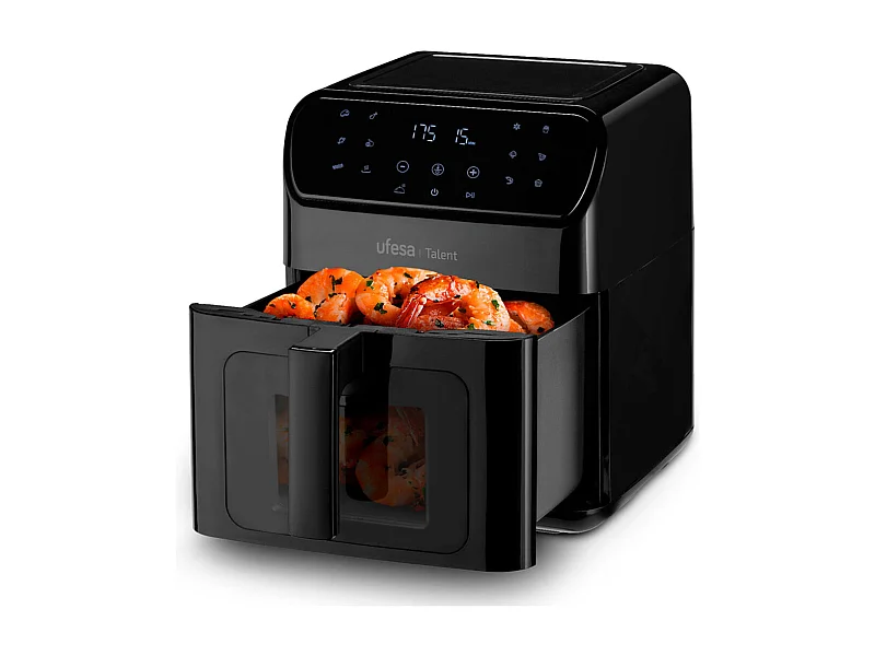 Freidora de aire Talent Ufesa 1500W 6,5L 13 modos negro