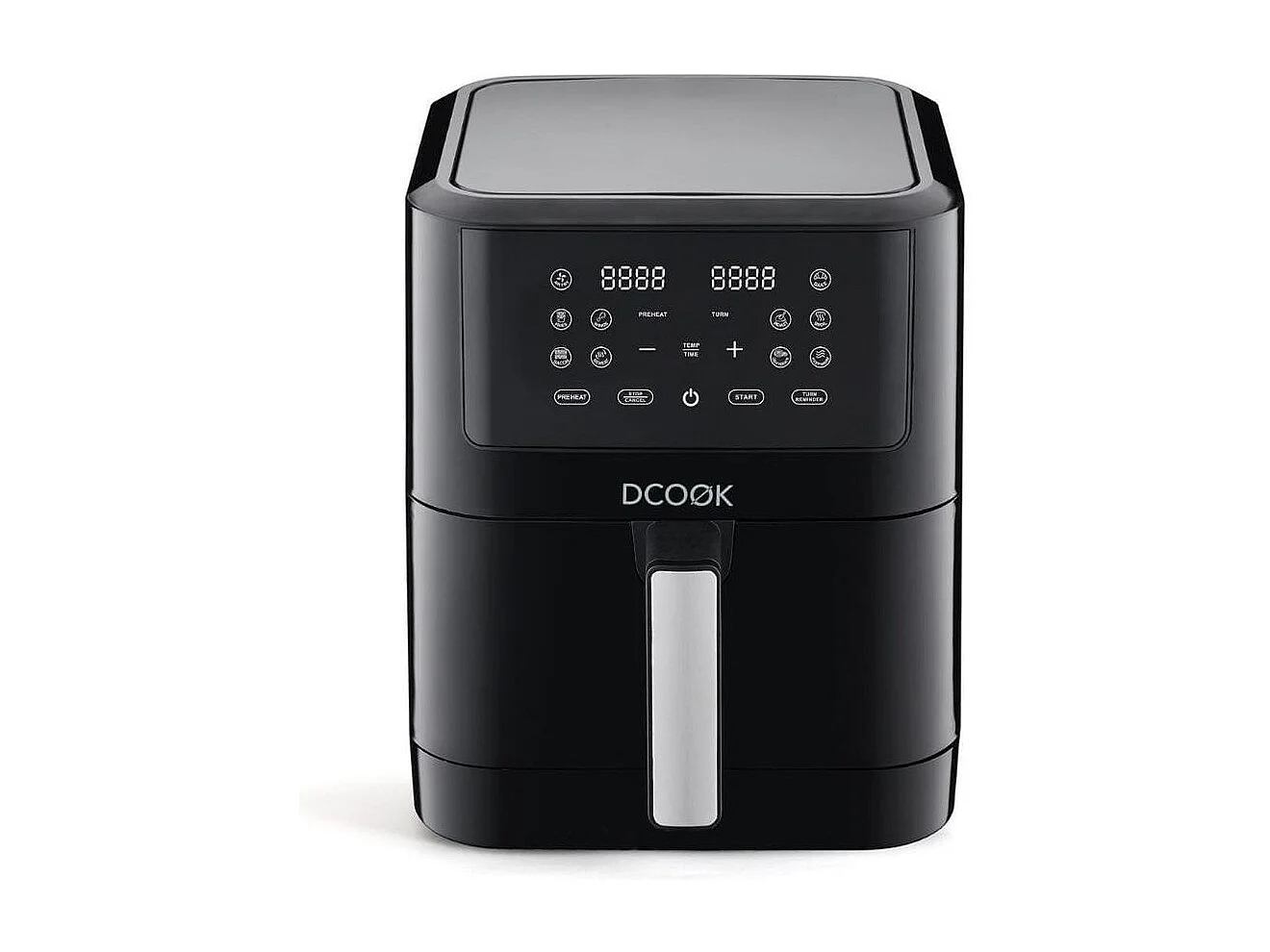 Freidora de aire Gallery Dcook 1800W 8L 8 programas negro