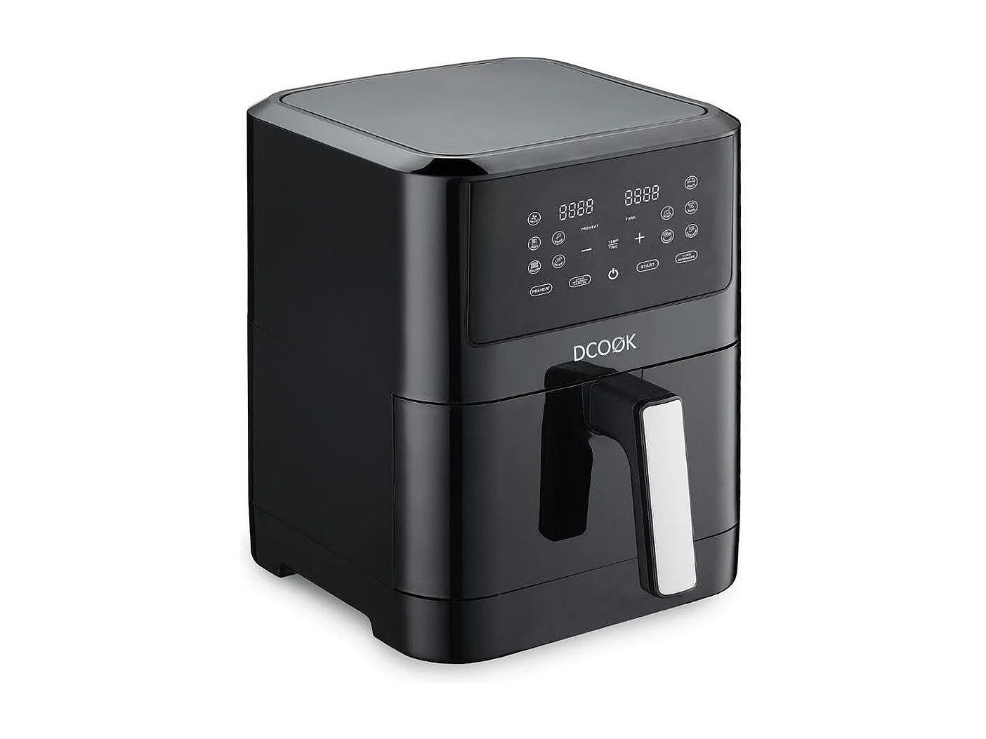 Freidora de aire Gallery Dcook 1800W 8L 8 programas negro