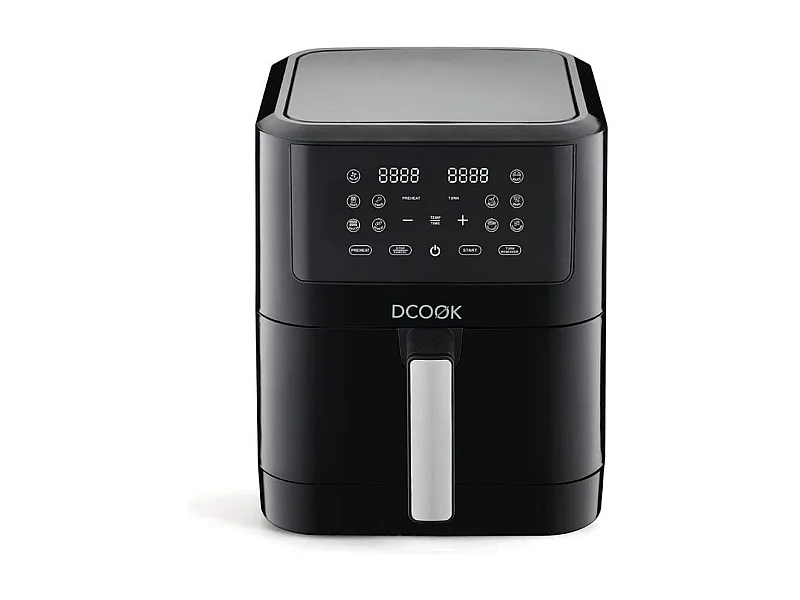 Freidora de aire Gallery Dcook 1800W 8L 8 programas negro